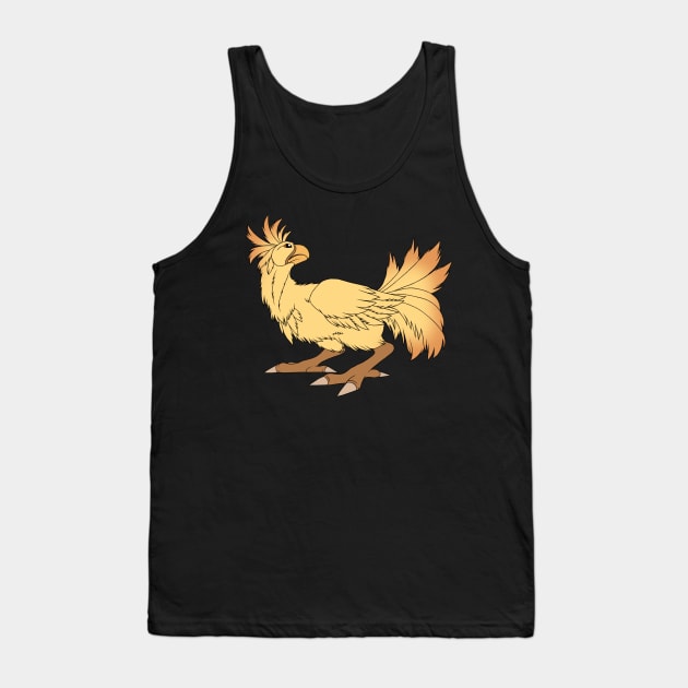 Chocobo Tank Top by FlannMoriath